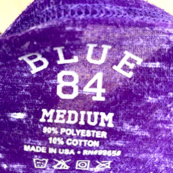 TCU Horned Frogs, Short Sleeve, Purple, V-neck, Shirt, Size M - Picture 3 of 3